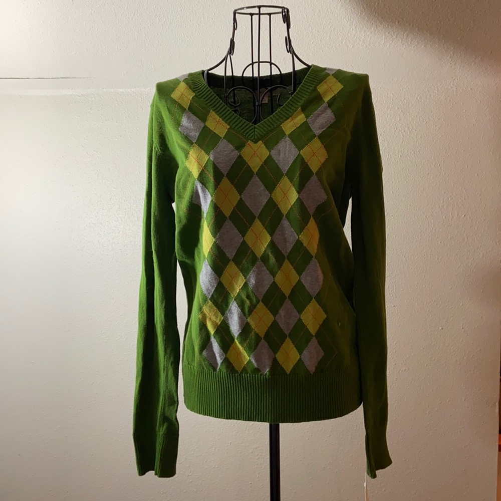 Argyle sweater